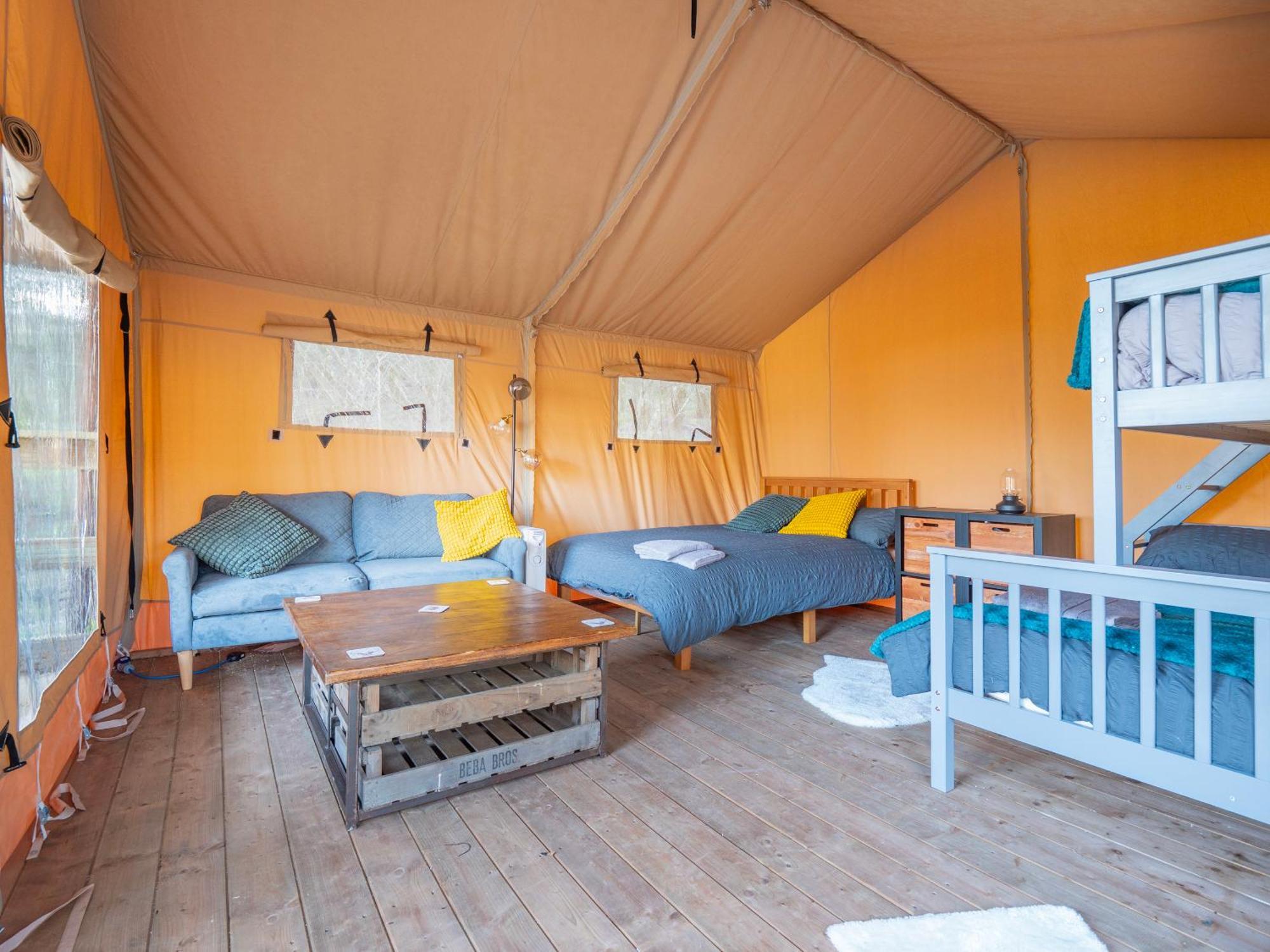 Cobleland Luxury tent Gartmore